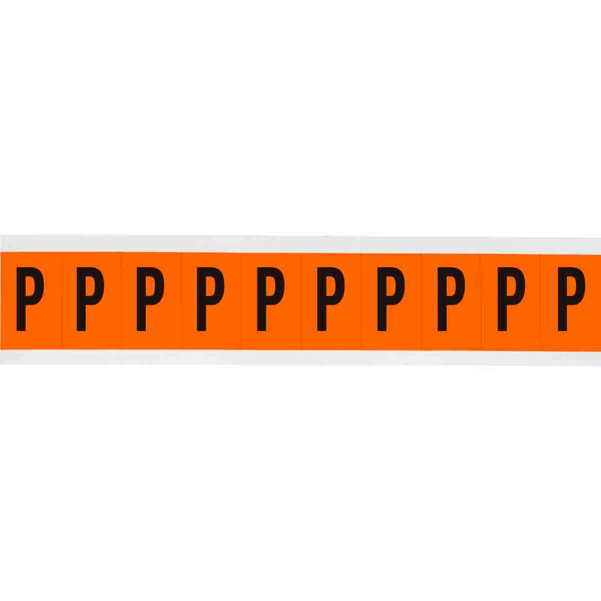 1 in Vinyl N&L Black on Orange P 10/PK