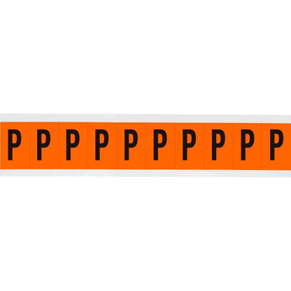 1 in Vinyl N&L Black on Orange P 10/PK