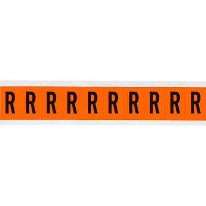 1 in Vinyl N&L Black on Orange R 10/PK