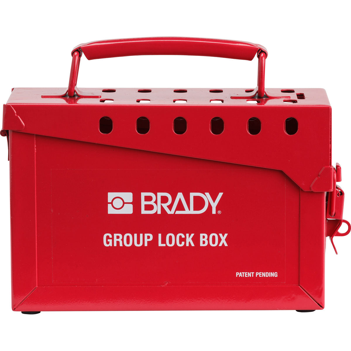 GROUP LOCK BOX SMALL 13 LOCK RED