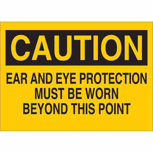 B302-7X10-YK-O-CAU-EYE AND EAR PROTECTI