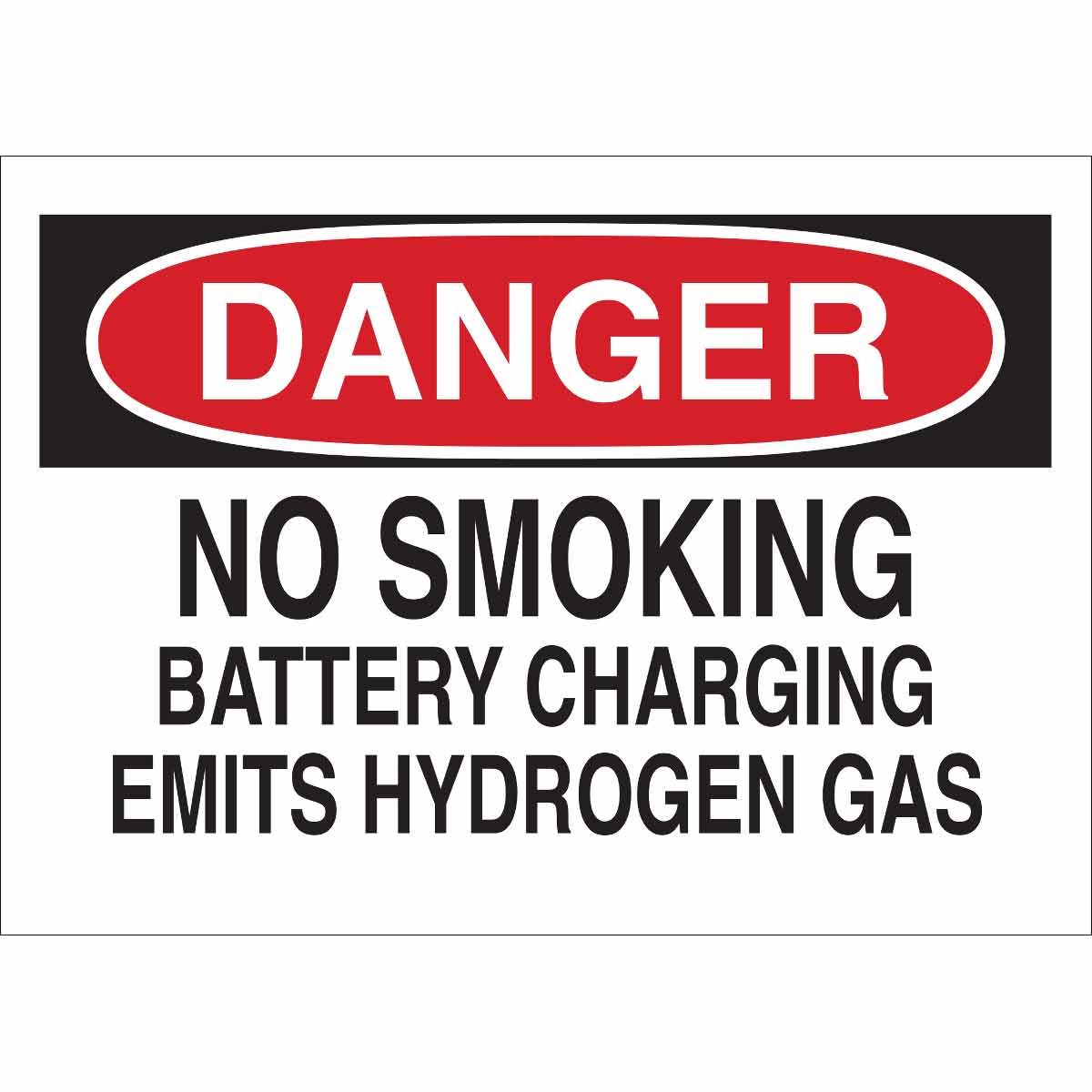 B302-10X14-WK-O-DAN-NO SMOKING BATTERY