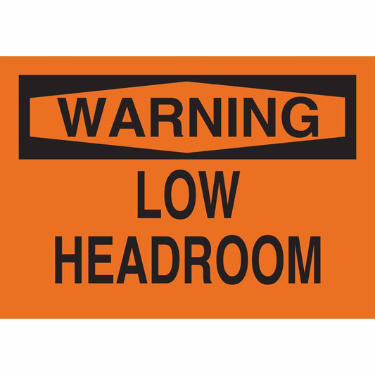 B120,10X14,BLK/ORG,LOW HEADROOM