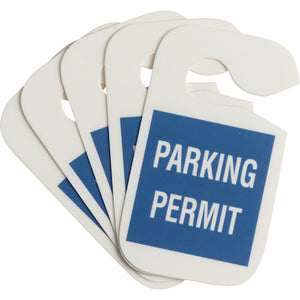 STOCK PARKING PERMITS,BLUE UN-NUMBERED