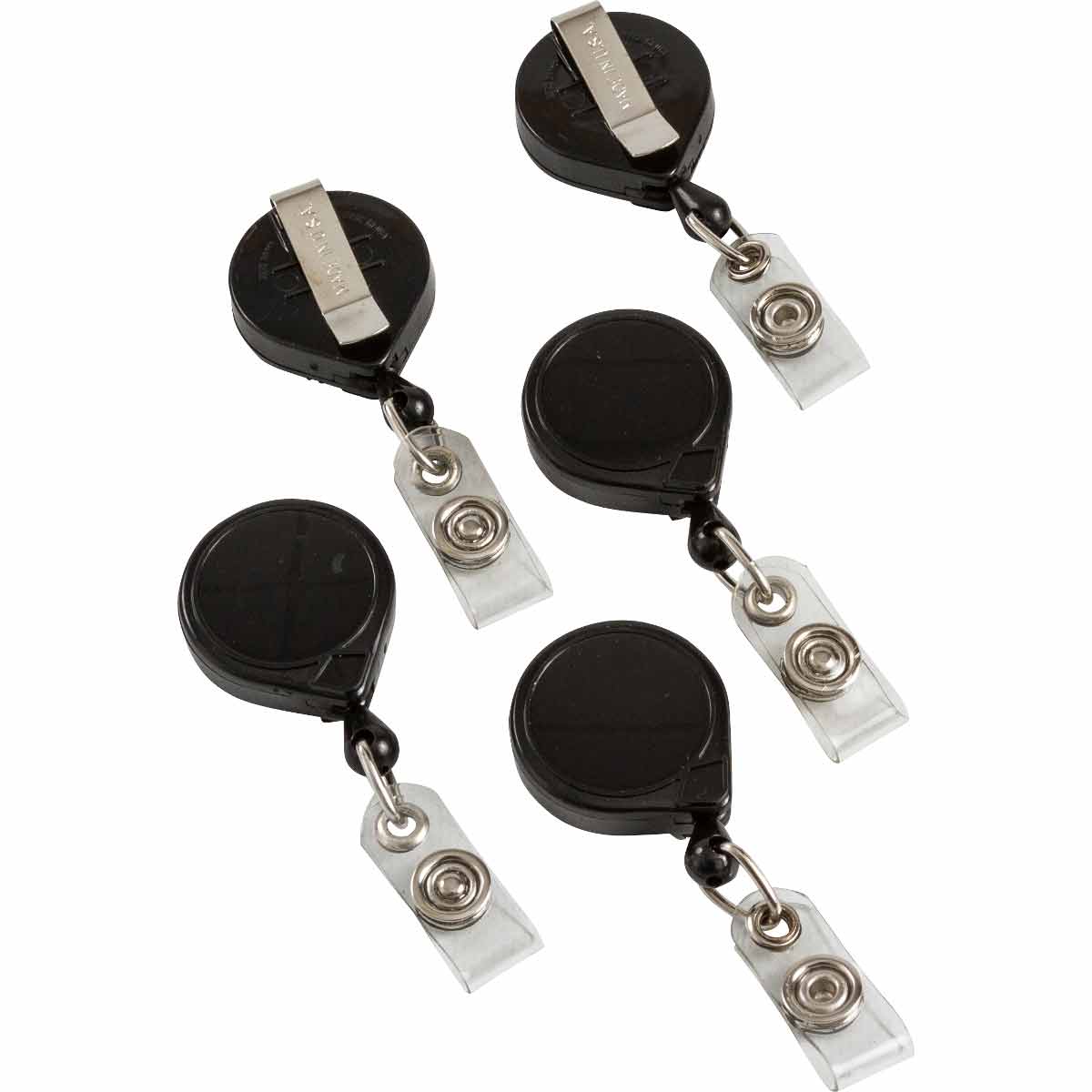 MINI-BAK RETRACTABLE CARD REEL BLACK