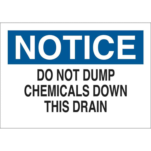 B302-10X14-WK-O-NOT-DO NOT DUMP CHEMICA