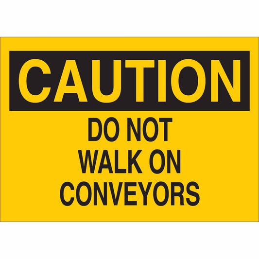 B302-7X10-YK-O-CAU-DO NOT WALK ON