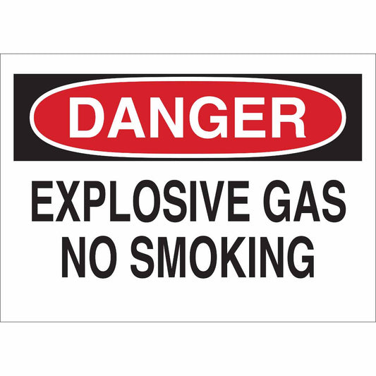 B302-10X14-WK-O-DAN-EXPLOSIVE GAS NO SM