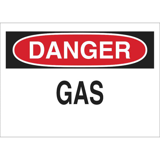 Sign 10X14 B401 GAS