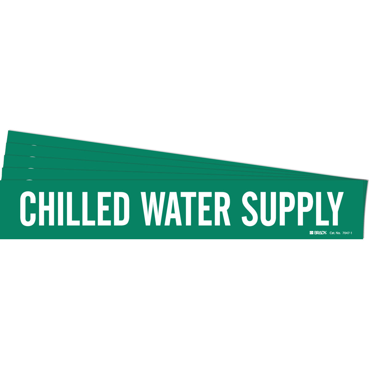 Chilled Water Supply Pipe Mrk WT/GN PK