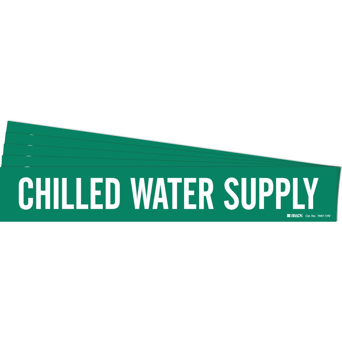 Chilled Water Sup Pipe Mrk 1HV WT/GN PK