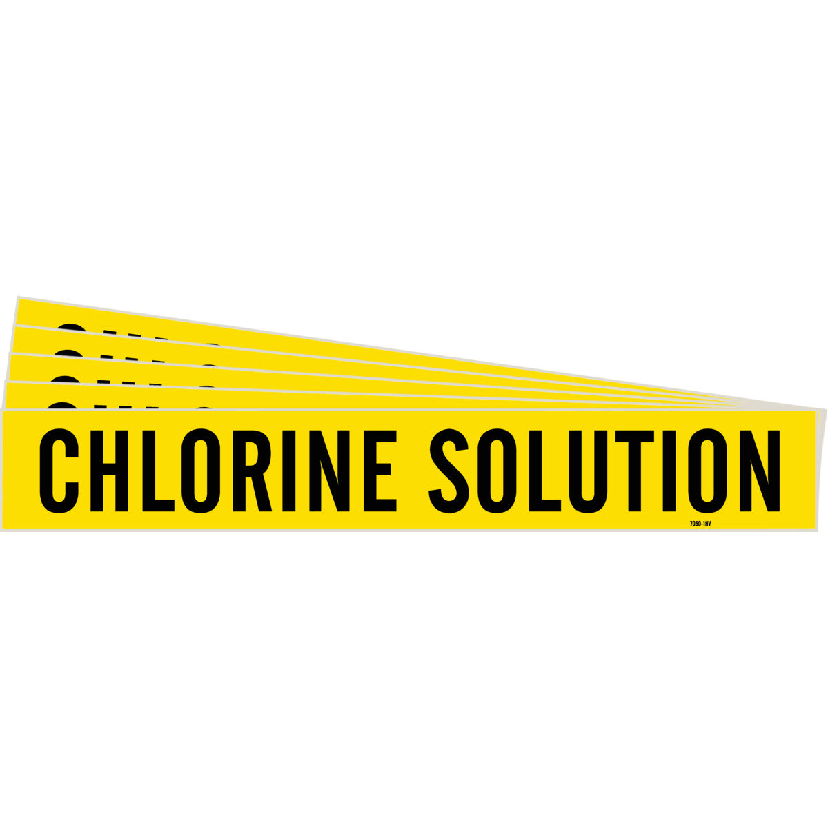 Chlorine Solution Pipe Mrk 1HV BK/YL PK