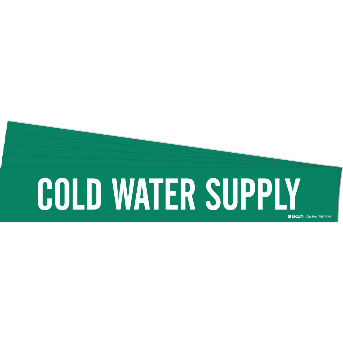 Cold Water Supply Pipe Mrk 1HV WT/GN PK