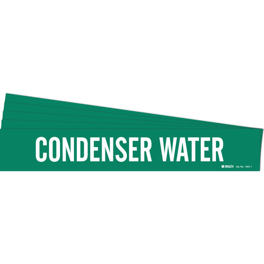 Condenser Water Pipe Marker WT/GN PK