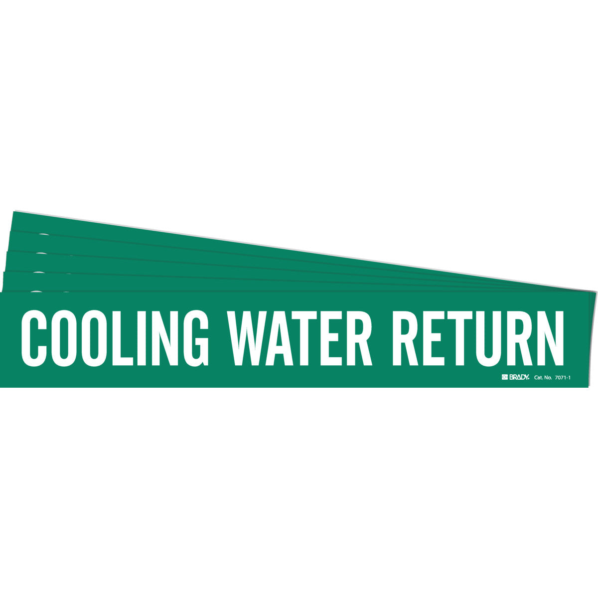 Cooling Water Return Pipe Mrk WT/GN PK