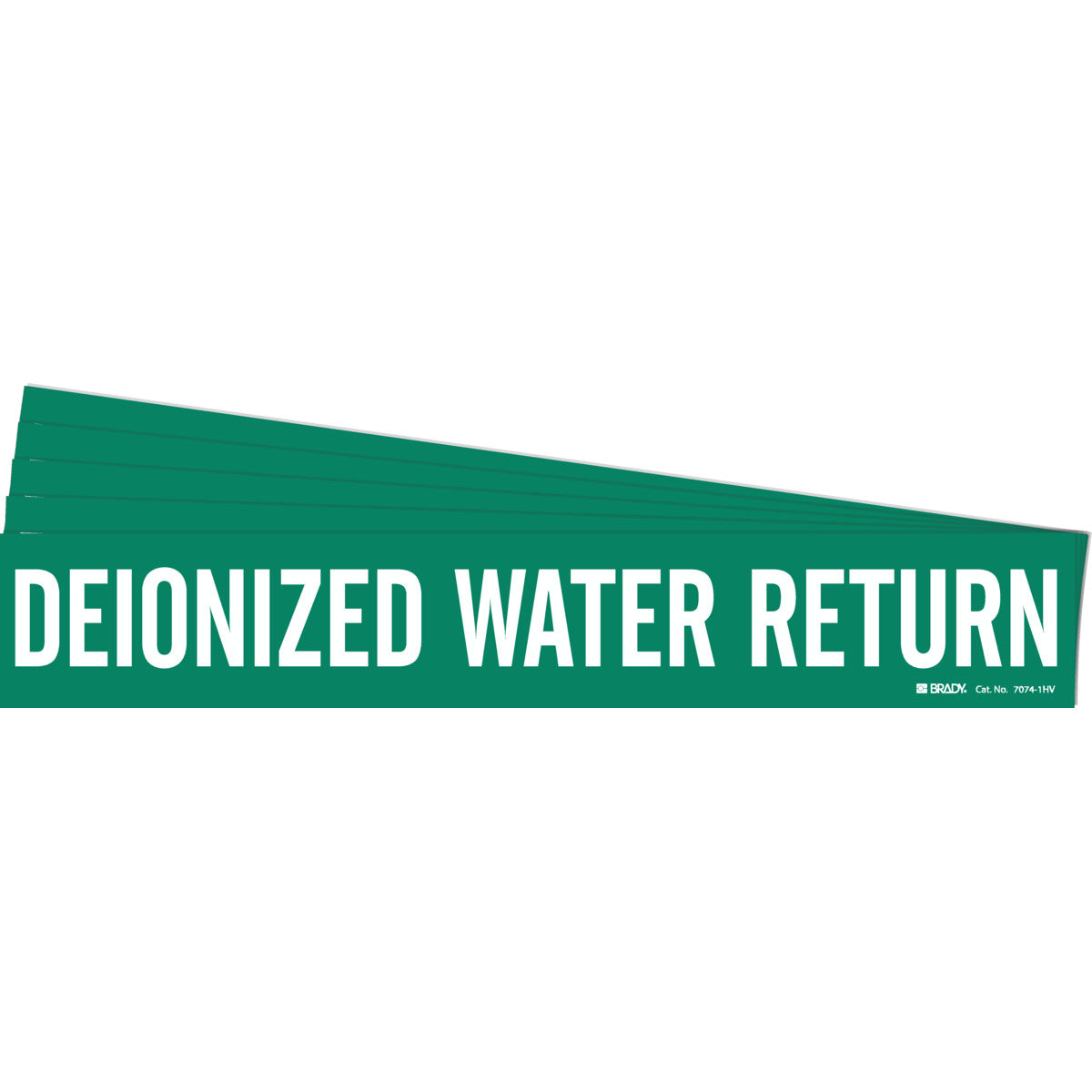 DEIONOZED WATER Rt Pipe Mrk 1HV WT/GN PK