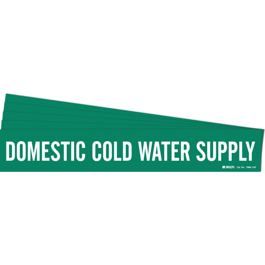 PM DOMESTIC COLD WATER Sup 1HV WT/GN PK