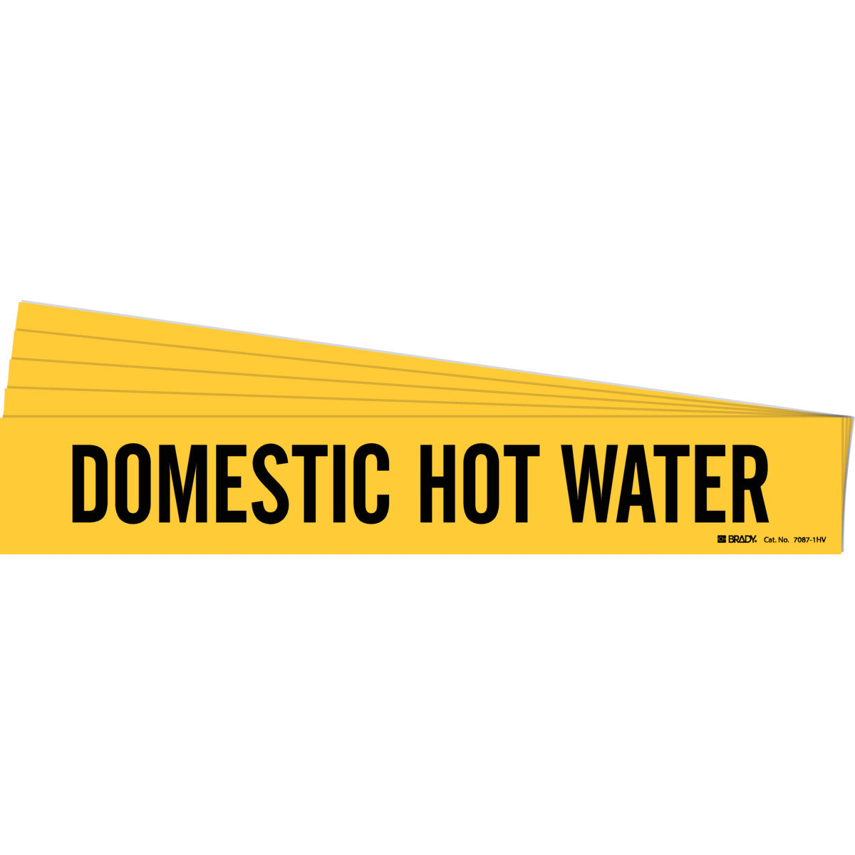 Domestic Hot Water Pipe Mrk 1HV BK/YL PK