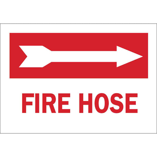 B120 10X14 FIRE SIGN