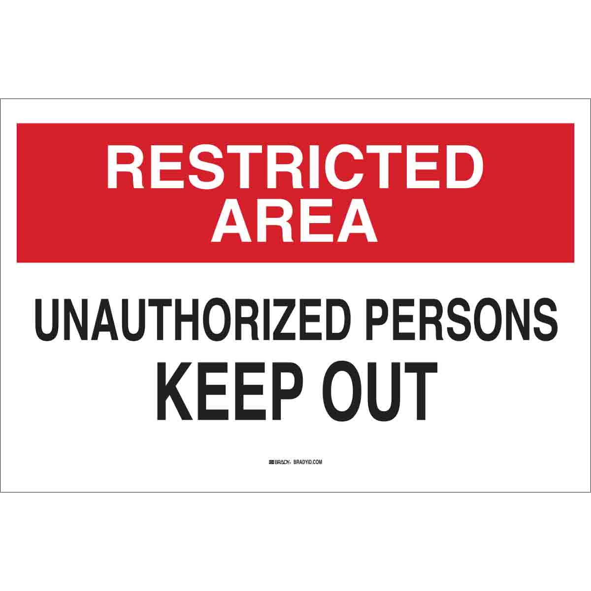 B302-3.5X5-WK-O--UNAUTHORIZED PERSONS K