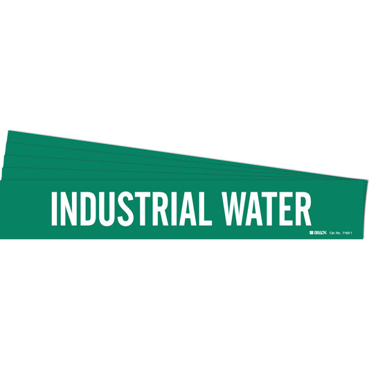 Industrial Water Pipe Marker WT/GN PK