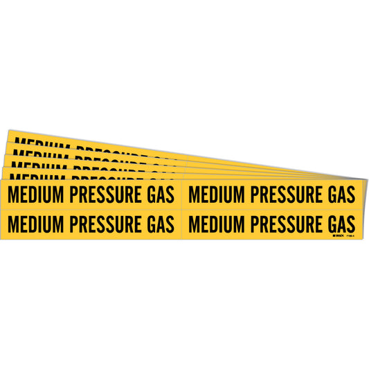 MEDIUM PRESSURE GAS Pipe Mrk 4 BK/YL PK