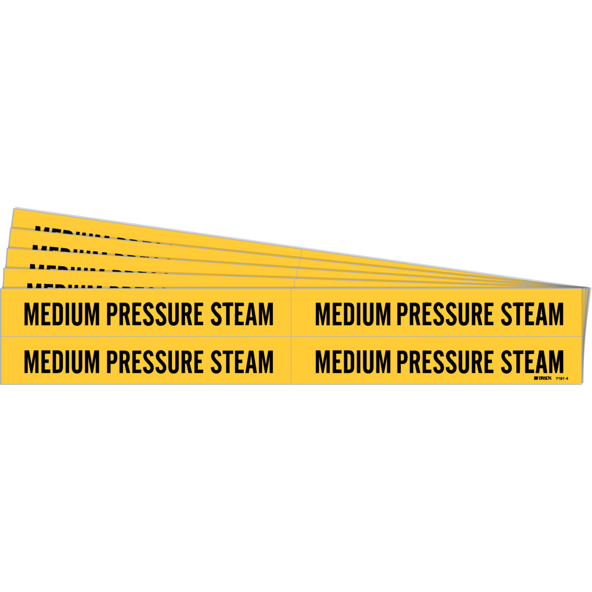 MEDIUM PRESSURE STEAM Pipe Mk 4 BK/YL PK