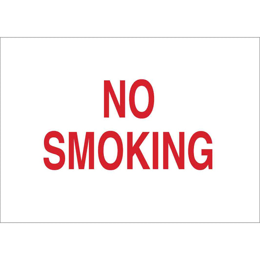 B302-10X14-WG-O-NO SMOKING SIGN