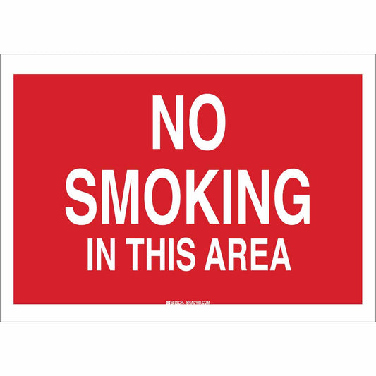 B302-7X10-RW-T-NO SMOKING SIGN