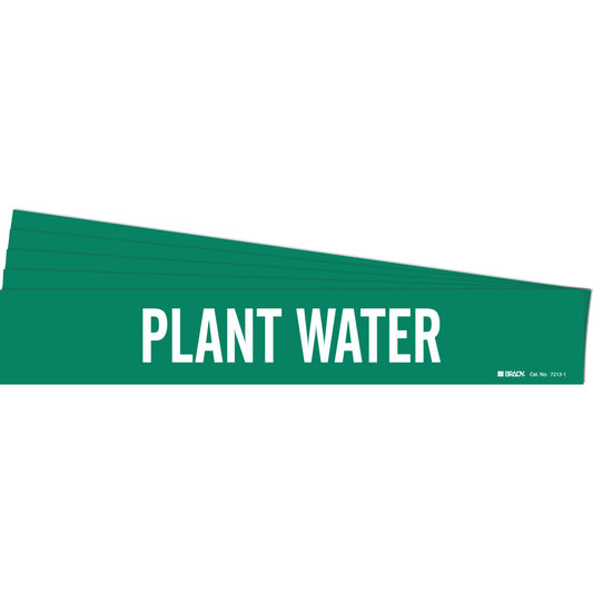 Plant Water Pipe Marker 1 WT on GN PK