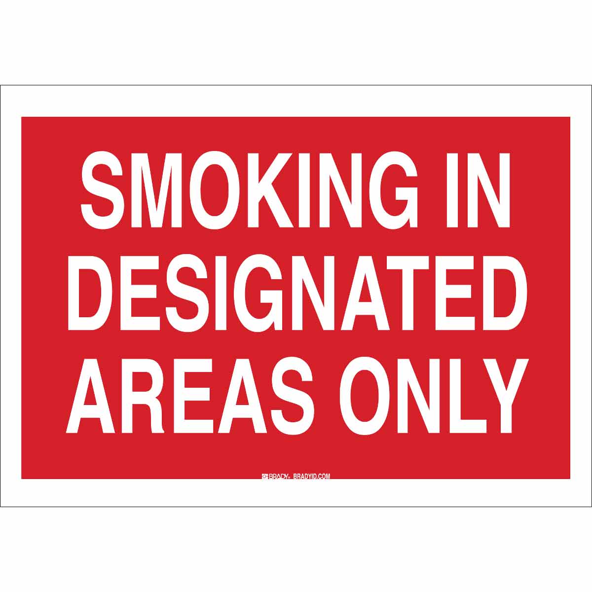 B302-10X14-RW-T--SMOKING IN DESIGNATED