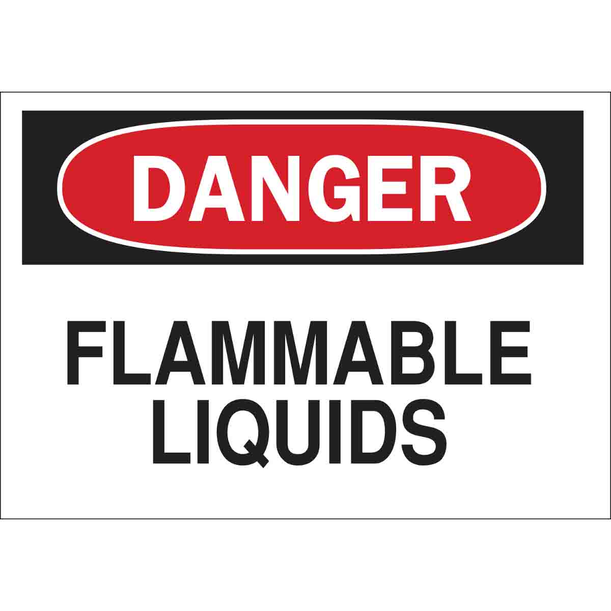 B302-7X10-WK-O-DAN-FLAMMABLE LIQUIDS