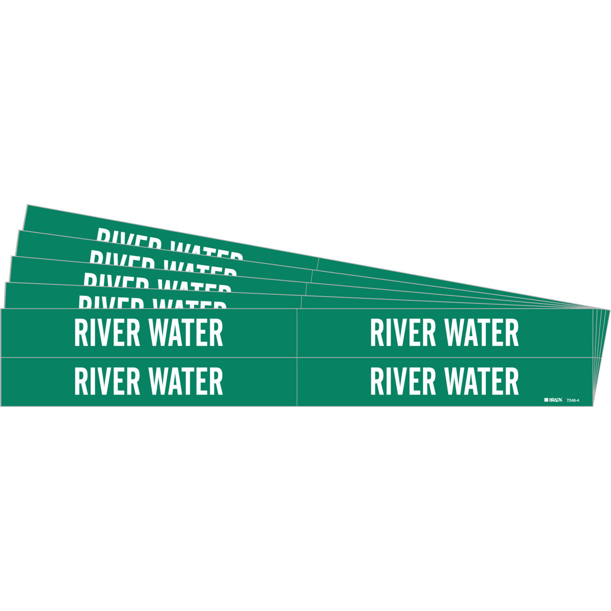 River Water Pipe Marker 4 WT on GN PK