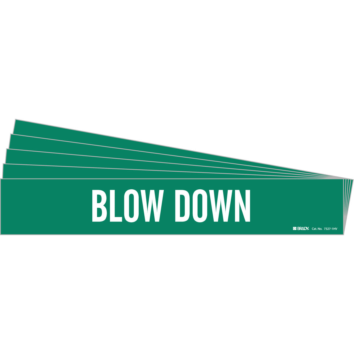 BLOW DOWN Pipe Marker 1HV WT on GN PK