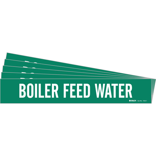 Boiler Feed Water Pipe Marker WT/GN PK