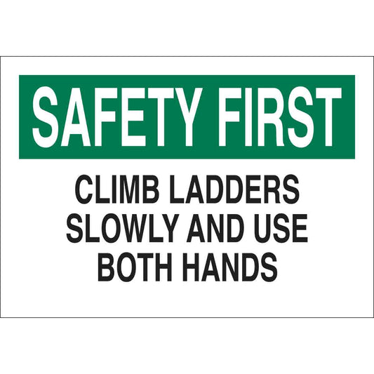 B302-10X14-WK-O-SAF-CLIMB LADDERS SLOWL