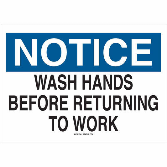 B302-10X14-WK-O-NOT-WASH HANDS BEFORE R