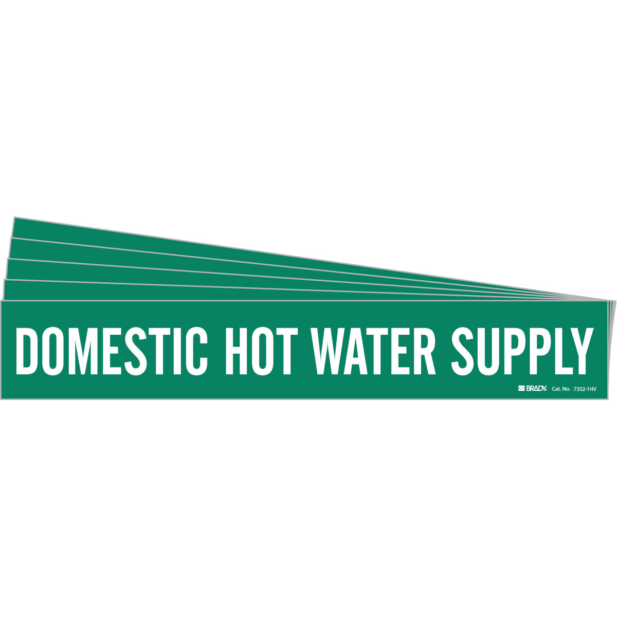 Domestic Hot Water Sup Pipe Mrk WT/GN PK