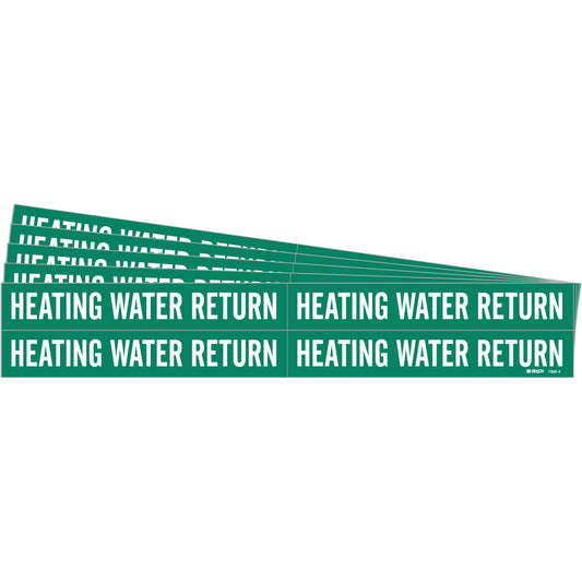 Heating Water Return Pipe Mrk 4 WT/GN PK