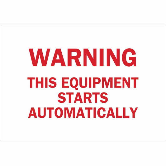 B120,7X10,RED/WHT,WARNING THIS EQUIPMENT