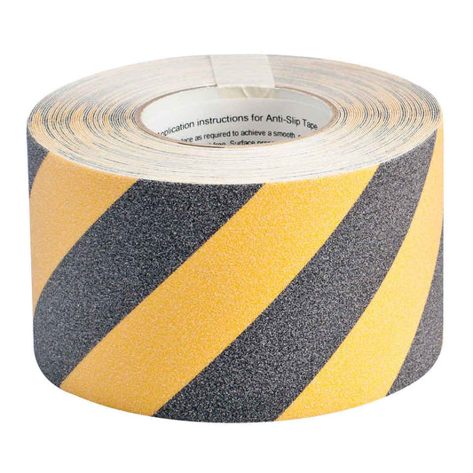 STRIPED ANTI-SKID TAPE BLK/YEL