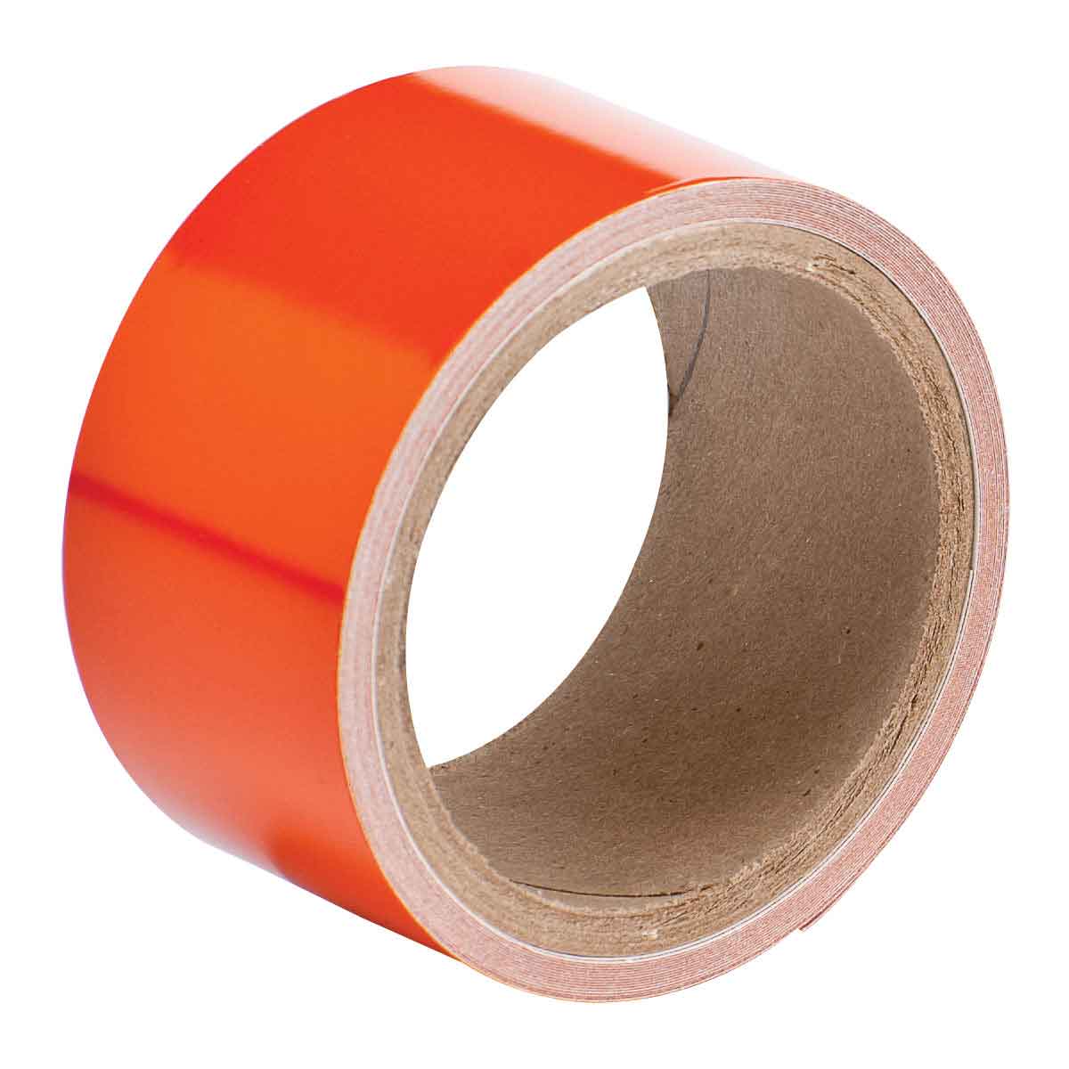 B957 2"X5YDS ORANGE REFLECTIVE TAPE