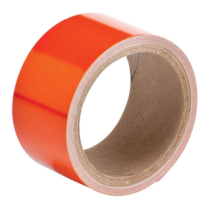 B957 2"X5YDS ORANGE REFLECTIVE TAPE