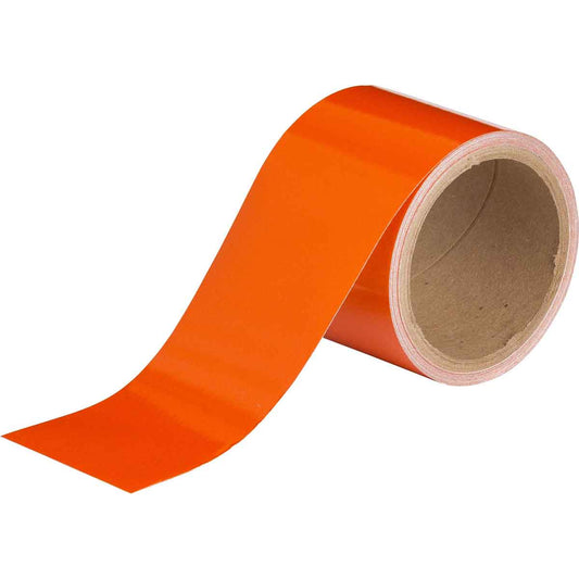 B957 3"X5YDS ORANGE REFLECTIVE TAPE