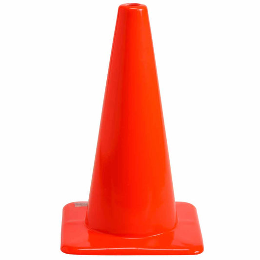 TRAFFIC CONE ORANGE VINYL 18"