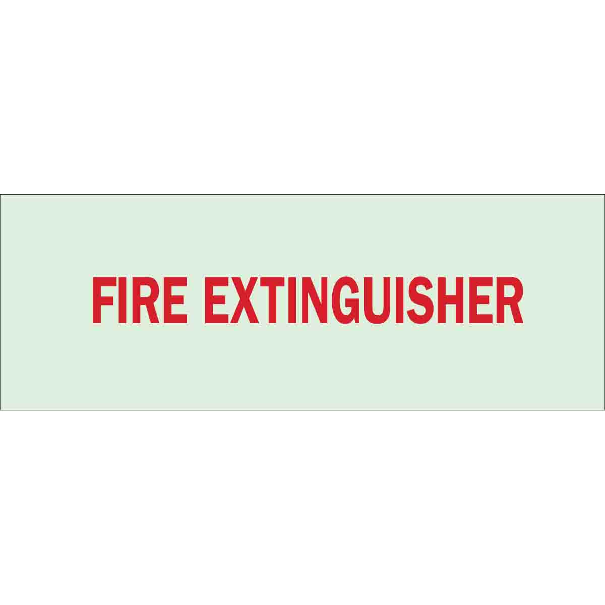 B324 3.5X10 RED/GLOW FIRE EXTINGUISHER