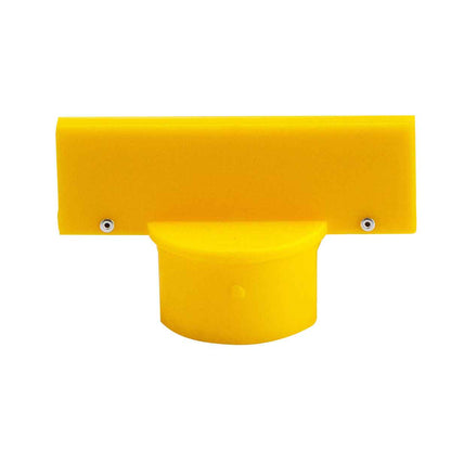 SIGN POST ADAPTER: YELLOW (SMALL)5X1 3/4