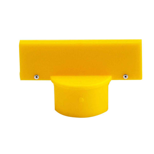 SIGN POST ADAPTER: YELLOW (SMALL)5X1 3/4