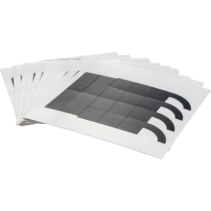 QA 8200 Series B302 1" Lbl ASSTD BK 10PK