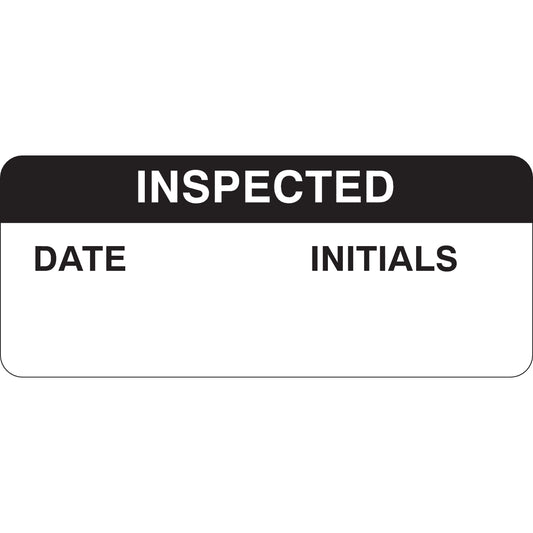 B747 5/8"X1-1/2" BLK/WHT INSPECTED